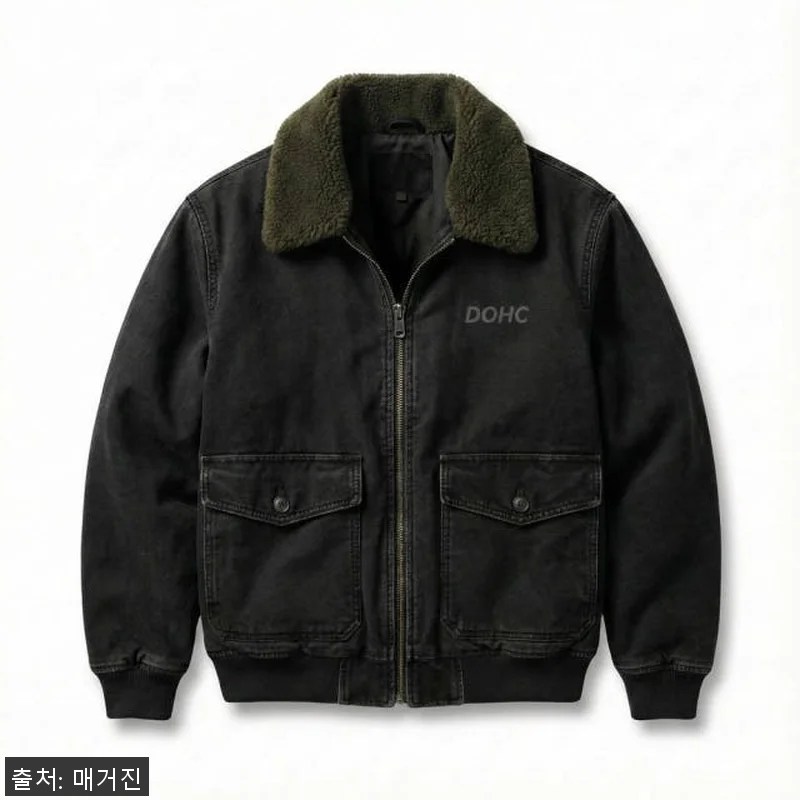 DOHC 헤리티지 쉐르파칼라 루즈핏 관련 이미지 4