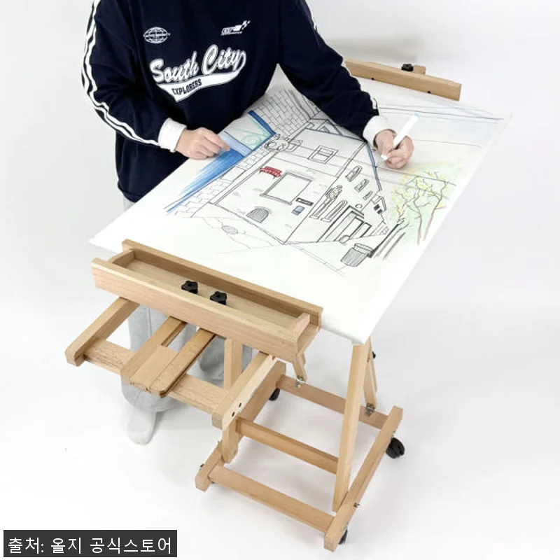 올지 프라임 100호 이젤 사용 후기 관련 이미지 4