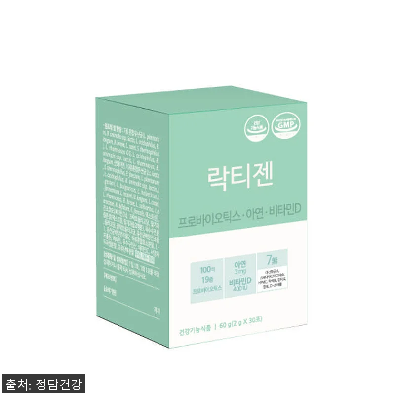 락티젠 유산균 프로바이오틱스 30포 관련 이미지 5