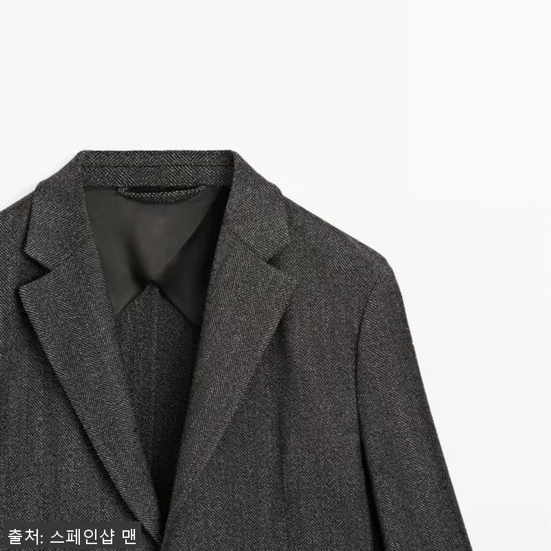 마시모두띠 헤링본 울블렌드 테일러드 관련 이미지 5