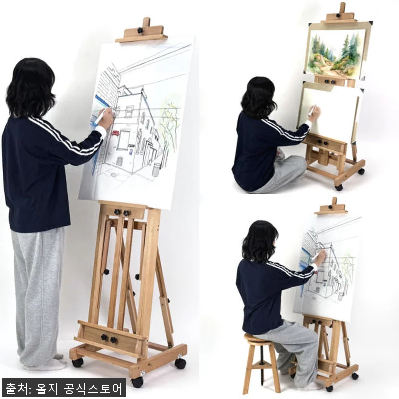 올지 프라임 100호 이젤 사용 후기 관련 이미지 5