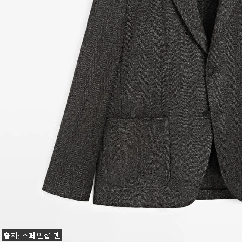 마시모두띠 헤링본 울블렌드 테일러드 관련 이미지 6