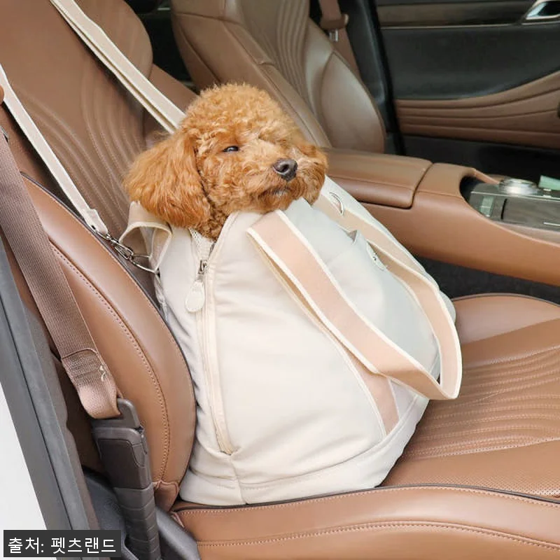 강아지 슬링백 이동 가방 포밍베딩백L 관련 이미지 7