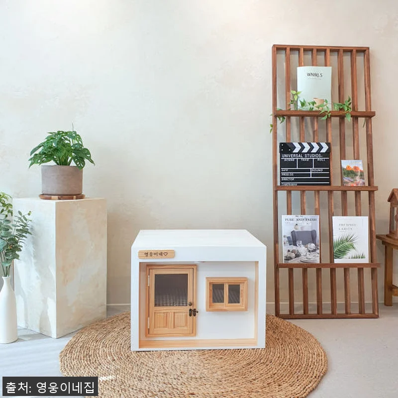 영웅이네 원목 강아지하우스 대리석 쿨 관련 이미지 7