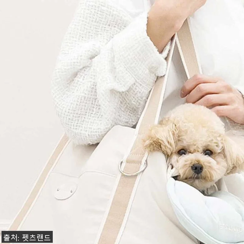 강아지 슬링백 이동 가방 포밍베딩백L 관련 이미지 10