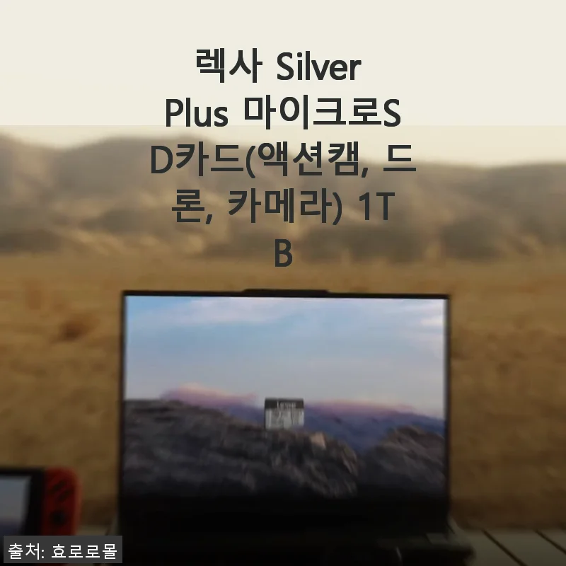 렉사 Silver Plus 마이크로SD카드 1TB 사용후기 – 대용량 저장과 안정성에 만족한 경험