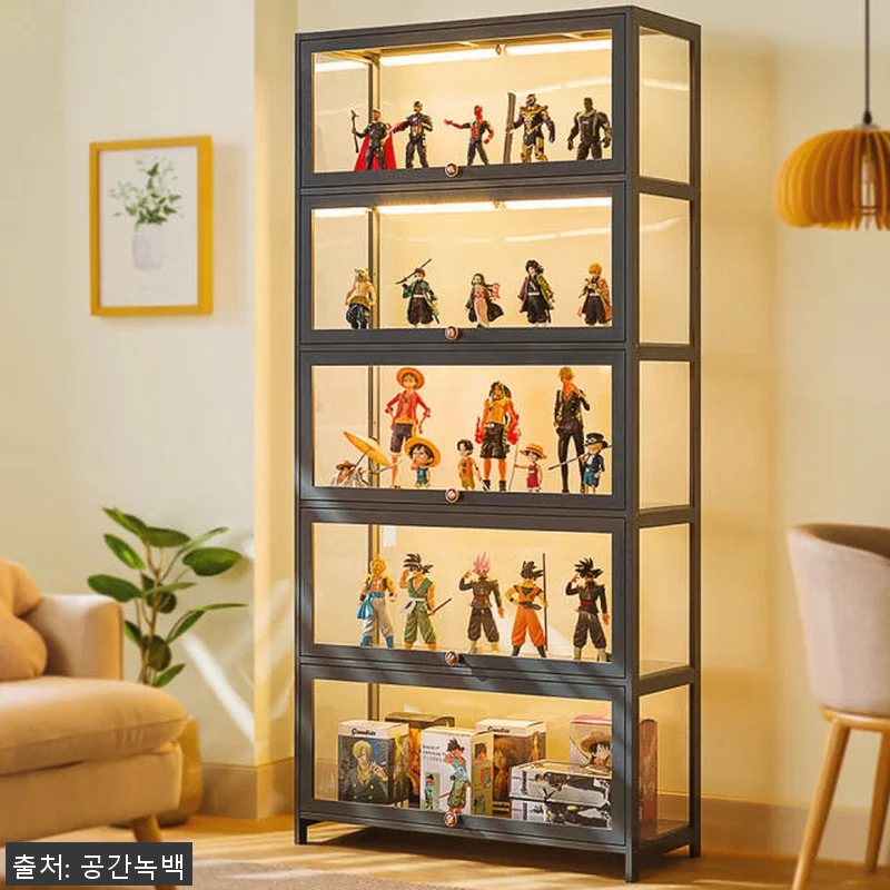 피규어 진열장 장식장 5단 사용 후기 관련 이미지 1