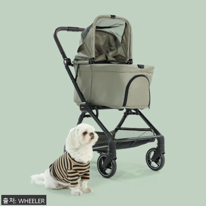 NUVY 오토폴딩 강아지유모차 사용후 관련 이미지 2