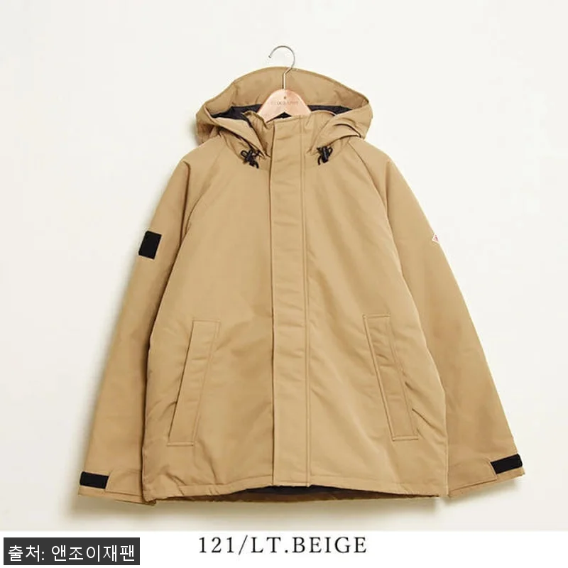 단톤 남성 아미 후드 타프타 다운 재 관련 이미지 7