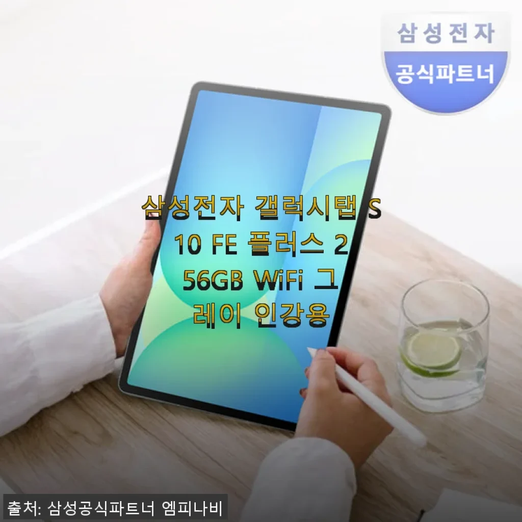 삼성 갤럭시탭 S10 FE 플러스 256GB WiFi 그레이 인강용 사용 후기