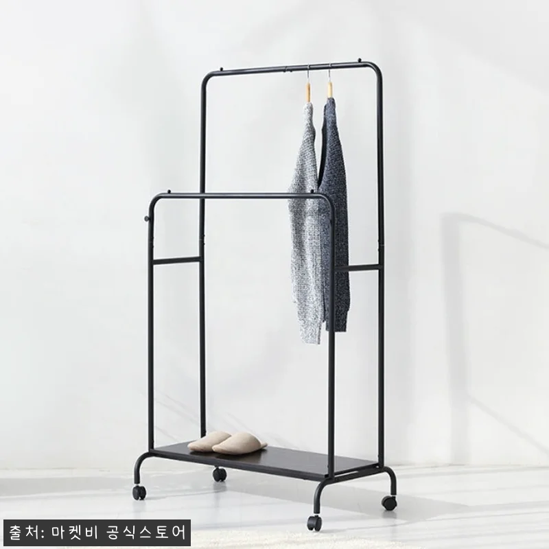 오고르 이동식 선반행거 2단 블랙, 관련 이미지 1