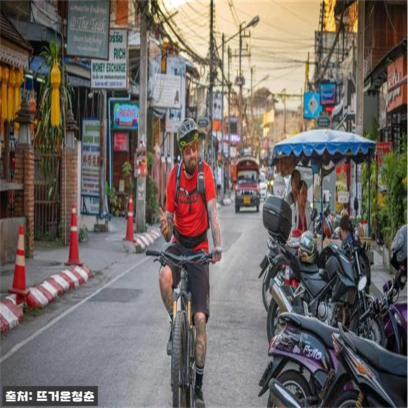 태국 치앙마이 자전거 반나절 투어 T 관련 이미지 1