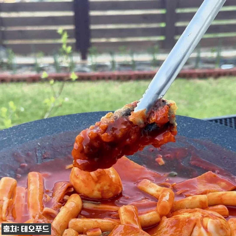 테오푸드 방과후 떡볶이 2인분 450g, 캠핑 간식으로 눈여겨볼 만한 국물 밀떡볶이 8 테오푸드 방과후 떡볶이 2인분 450 관련 이미지 3