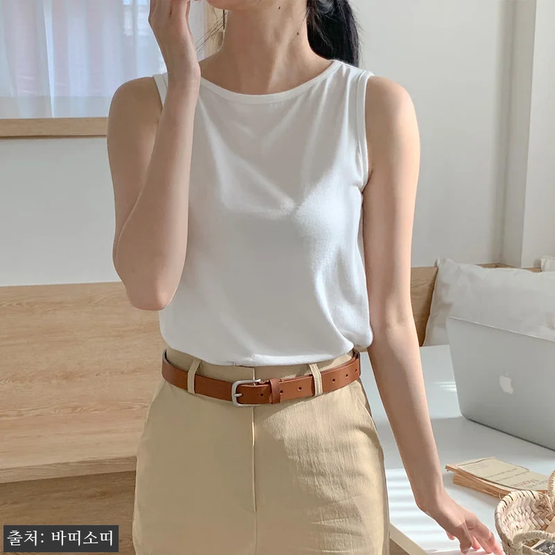 보트넥나시 민소매 이너 모달티셔츠, 세미크롭 이너로 눈여겨본 찐후기 정리 19 보트넥나시 민소매 이너 모달티셔츠, 관련 이미지 8