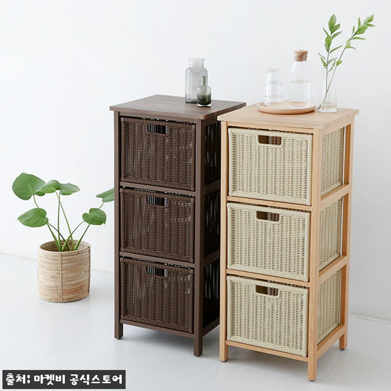 알로타 선반 3단 라탄 세트 내추럴, 관련 이미지 10