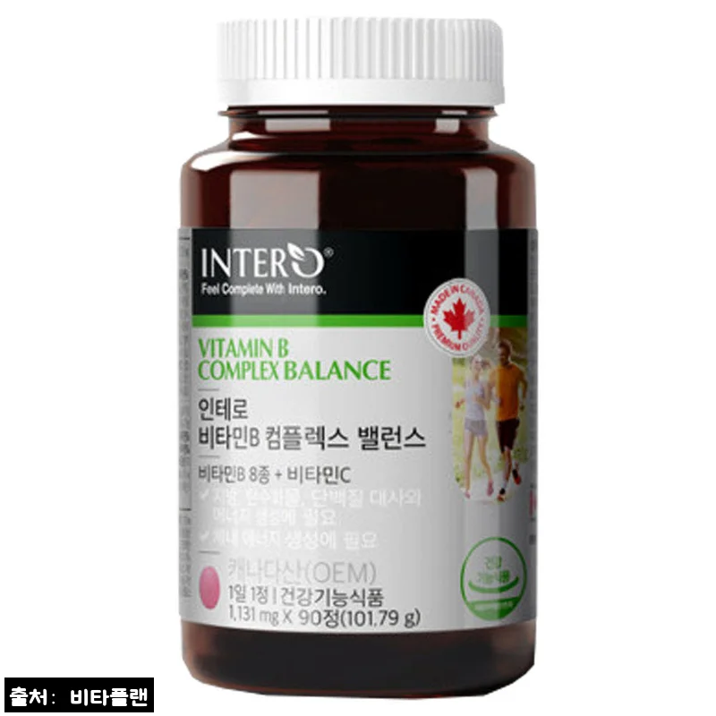 비타민B12 B6 B5 영양제 3개월분, 1만원대 무료배송으로 챙겨본 비타플랜 비타민B군 컴플렉스