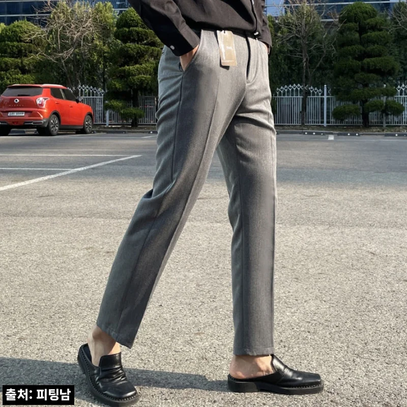 피팅남 남자 모노 링클프리 슬랙스, 9부·10부 기장까지 고를 수 있는 봄가을 이슈템
