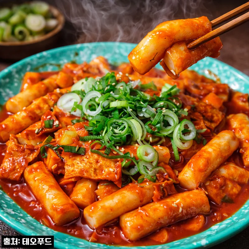 테오푸드 방과후 떡볶이 2인분 450g, 캠핑 간식으로 눈여겨볼 만한 국물 밀떡볶이