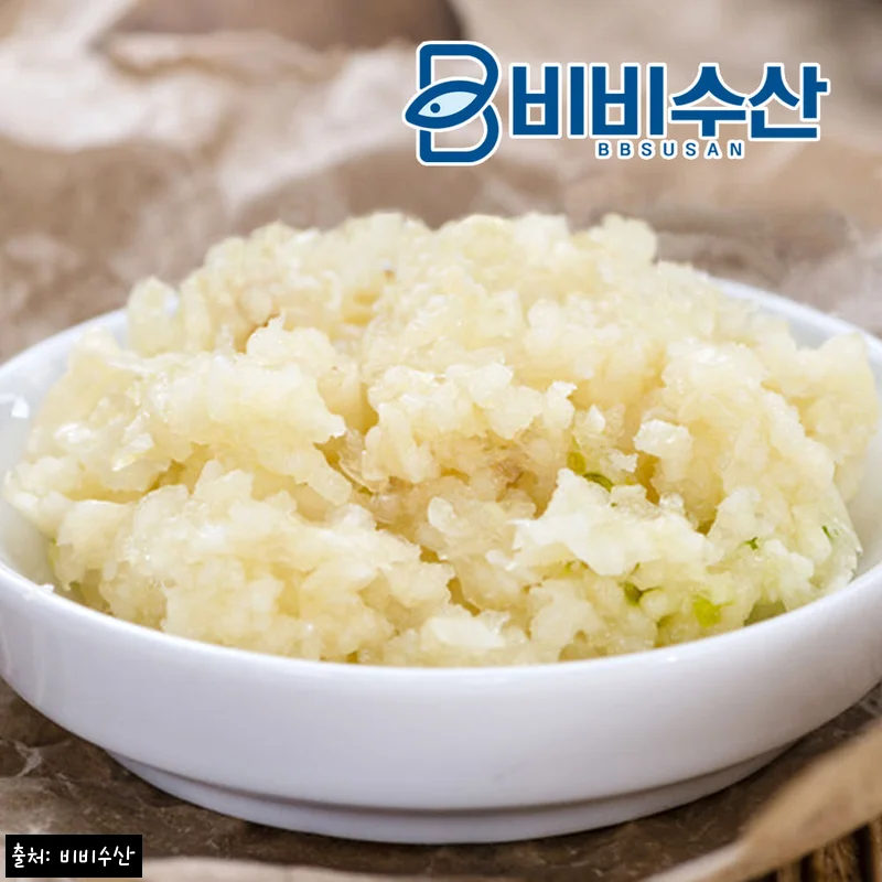 국내산 꼭지제거 다진마늘 1kg, 냉동실에 쟁여두기 좋은 간마늘 이슈템