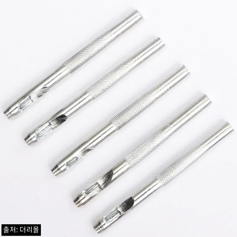 470원 무료배송, 펀칭기 벨트 가죽공예 가방백 일공 구멍 타공 DIY 부자재 옵션 정리