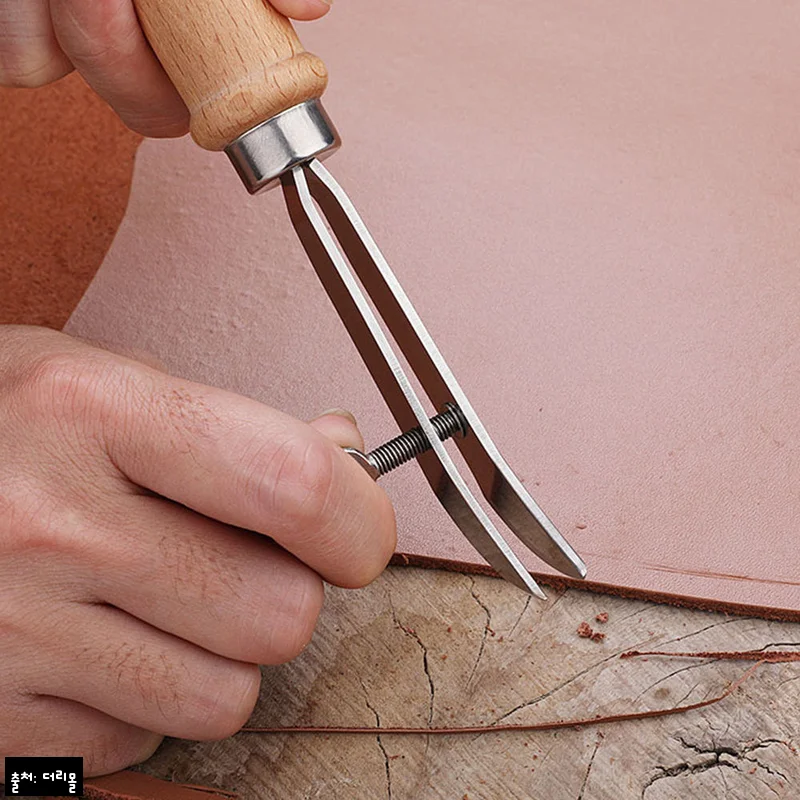 가죽공예 크리저 간격 조절 선긋기, 무료배송으로 시작하는 DIY 수예 수공구