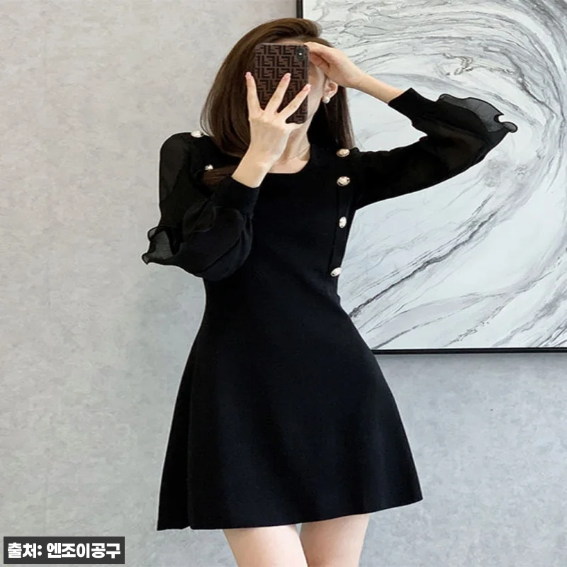 무인도의 디바 윤란주 김효진 단추 프릴 원피스, 블랙 포인트룩으로 눈여겨본 이유 9 무인도의 디바 윤란주 김효진 단추 프 관련 이미지 1