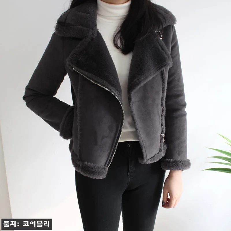 코이블리 겨울 하이넥 스웨이드 밍크 페이크퍼 크롭 무스탕 자켓, 9만원대 구매 전 체크한 찐정보 9 코이블리 겨울 하이넥 스웨이드 밍크 관련 이미지 1