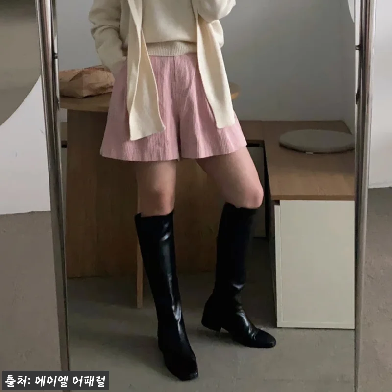 버뮤다팬츠 코듀로이 골덴 반바지 5부 관련 이미지 1