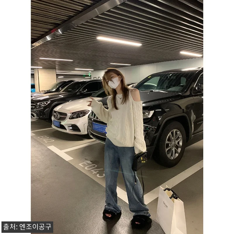 박규영 트임 니트 한해나 스웨터, 오 관련 이미지 1
