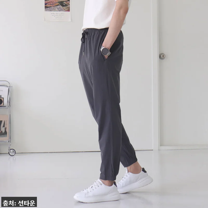 남자조거팬츠 냉장고바지 빅사이즈 밴딩 관련 이미지 1