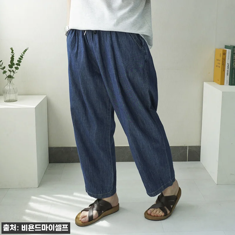 남자 아이스 라이트 여름 청바지 벌룬 관련 이미지 1