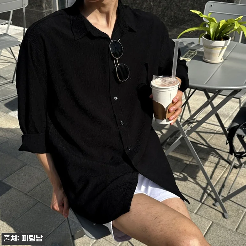 남자 한드로 오버핏 여름 에어 쿨링 관련 이미지 1