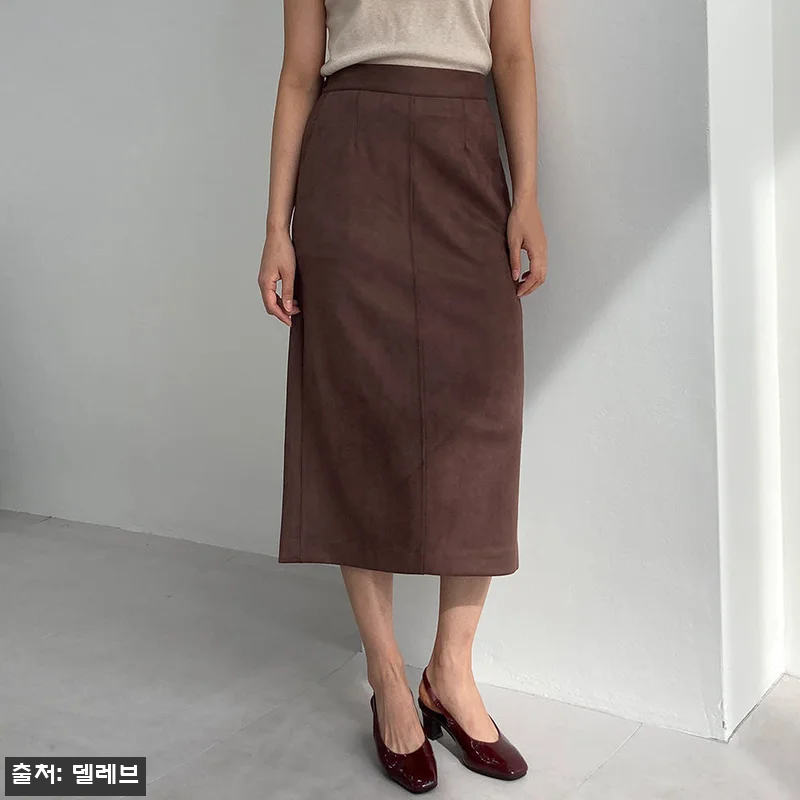 스웨이드 포켓 겨울 H라인 롱 스커트, 38,000원 할인 혜택까지 챙겨본 겨울 데일리템 14 스웨이드 포켓 겨울 H라인 롱 스커트 관련 이미지 2