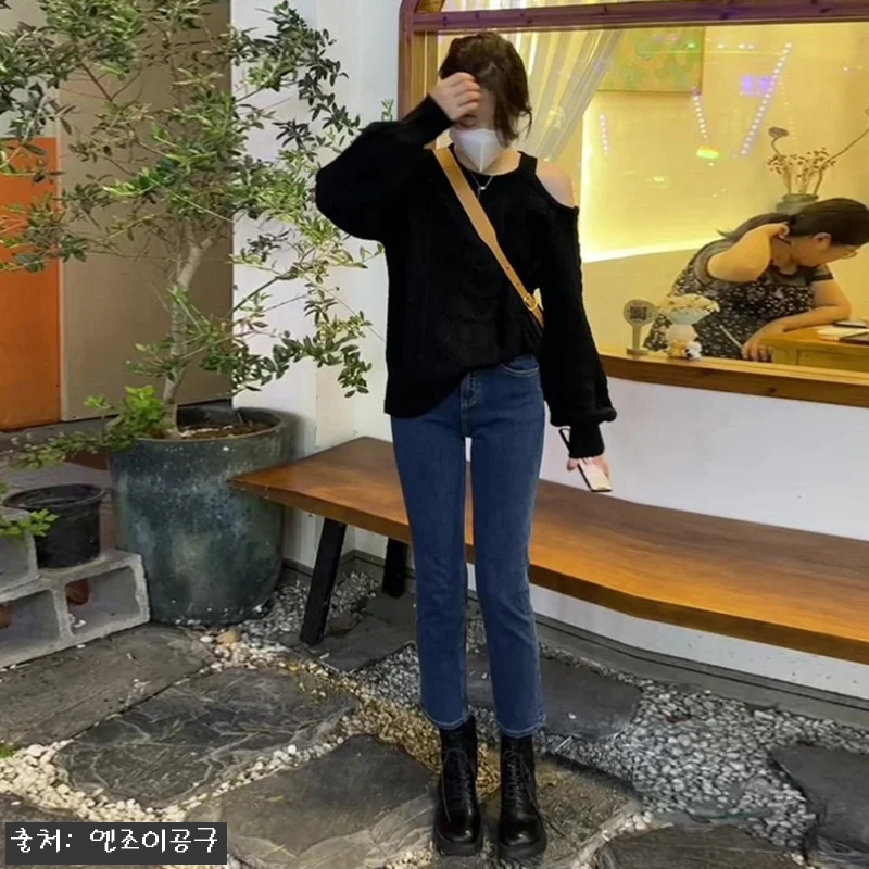 박규영 어깨 트임 니트 한해나 스웨터 관련 이미지 2