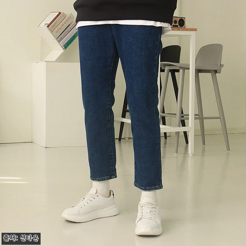 남자청바지 허벅돼 밴딩 스판 청바지, 관련 이미지 2