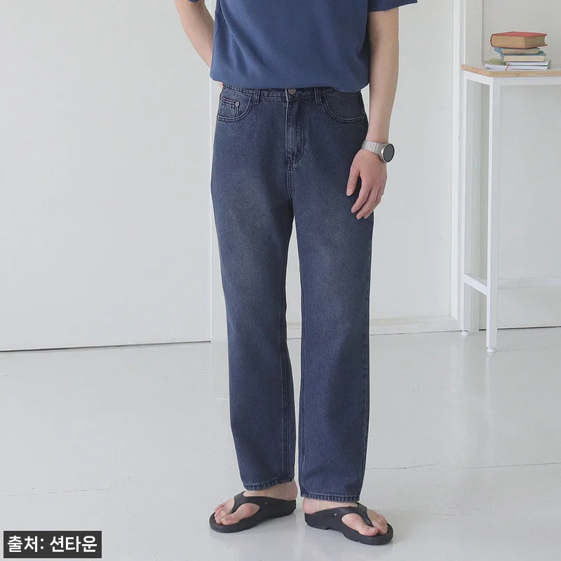 남자와이드청바지 빅사이즈 레귤러핏 데님진, 2만원대 무료배송으로 눈여겨볼 데일리 팬츠 7 남자와이드청바지 빅사이즈 레귤러핏 데 관련 이미지 2