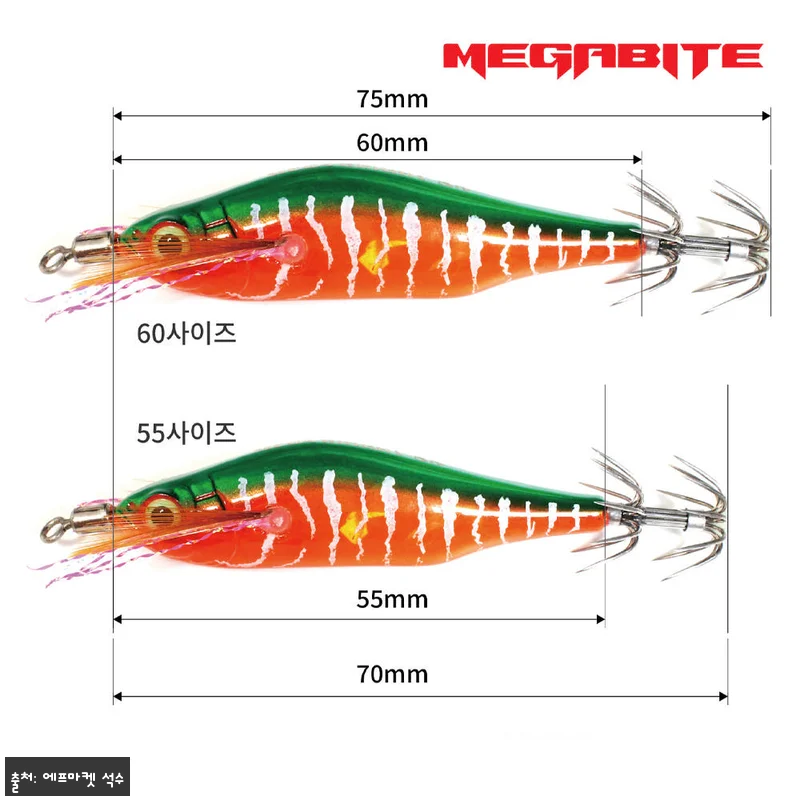 메가바이트 메가브라이트 3D 프리즘 메가탄 미니에기 55, 쭈꾸미·갑오징어 채비 준비할 때 눈여겨볼 이슈템 11 메가바이트 메가브라이트 3D 프리즘 관련 이미지 3