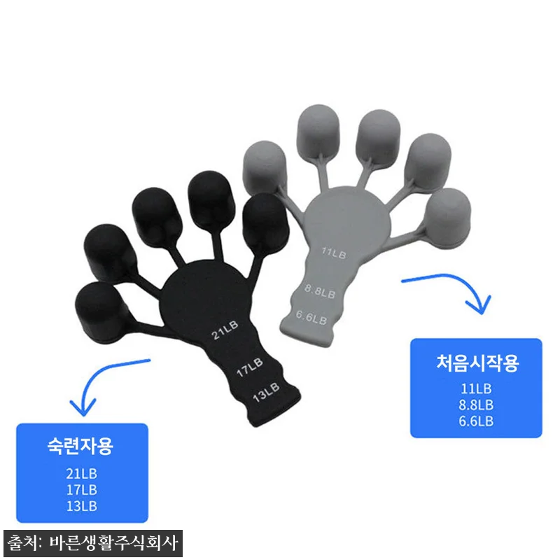 실리콘 다섯 손가락 스트레칭 밴드 핑 관련 이미지 3