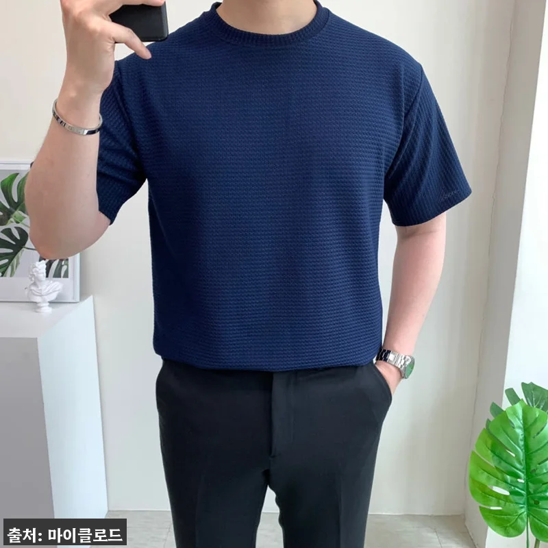 남자 빅사이즈 반팔 와플 무지 여름 티셔츠, 1만 원대 무료배송으로 눈여겨본 여름 이슈템 12 남자 빅사이즈 반팔 와플 무지 여름 관련 이미지 3