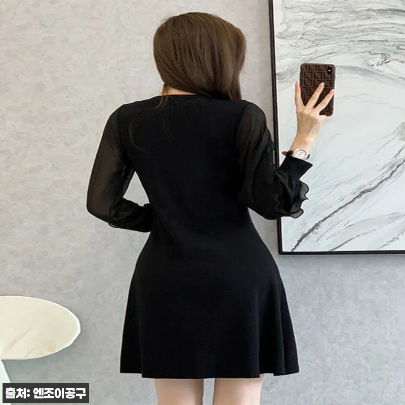 무인도의 디바 윤란주 김효진 단추 프릴 원피스, 블랙 포인트룩으로 눈여겨본 이유 12 무인도의 디바 윤란주 김효진 단추 프 관련 이미지 4