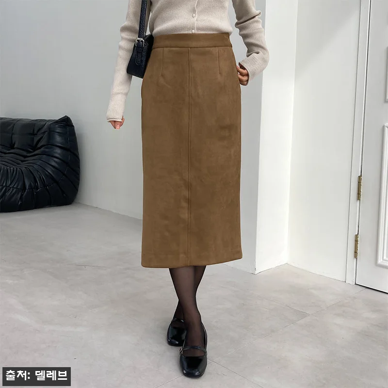 스웨이드 포켓 겨울 H라인 롱 스커트, 38,000원 할인 혜택까지 챙겨본 겨울 데일리템 17 스웨이드 포켓 겨울 H라인 롱 스커트 관련 이미지 5