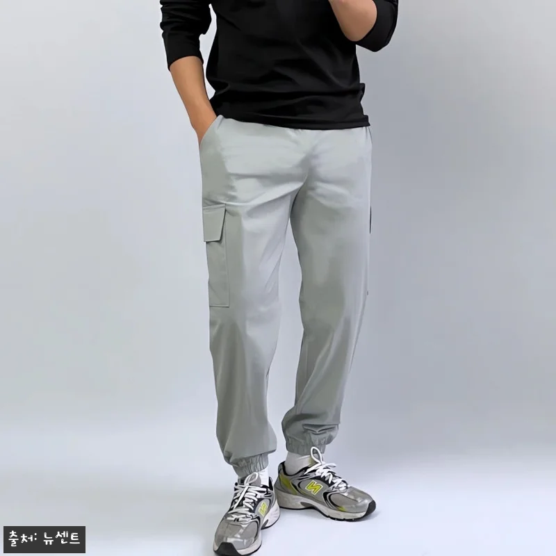 남자조거팬츠 카고바지 트레이닝팬츠 냉 관련 이미지 5