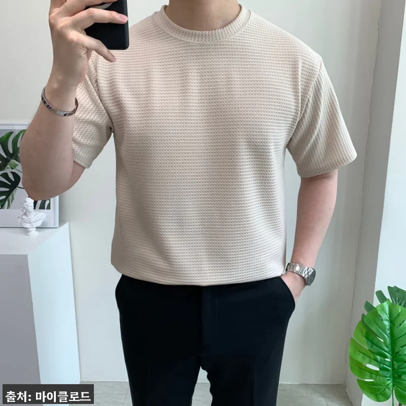 남자 빅사이즈 반팔 와플 무지 여름 티셔츠, 1만 원대 무료배송으로 눈여겨본 여름 이슈템 14 남자 빅사이즈 반팔 와플 무지 여름 관련 이미지 5