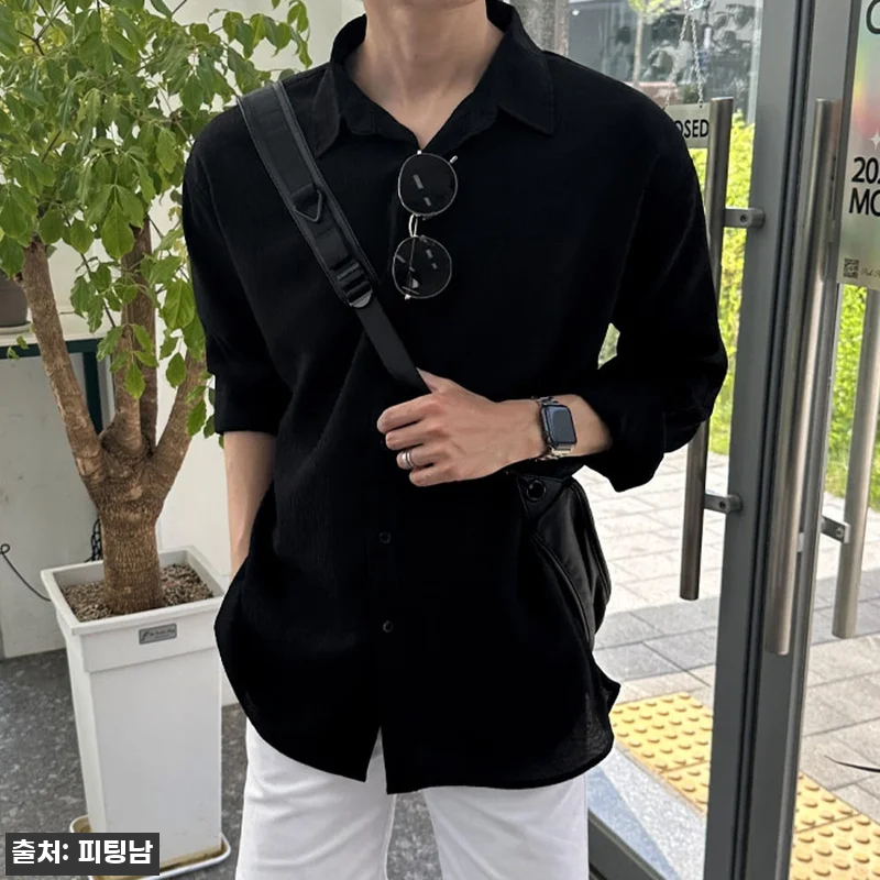 남자 한드로 오버핏 여름 에어 쿨링 관련 이미지 5