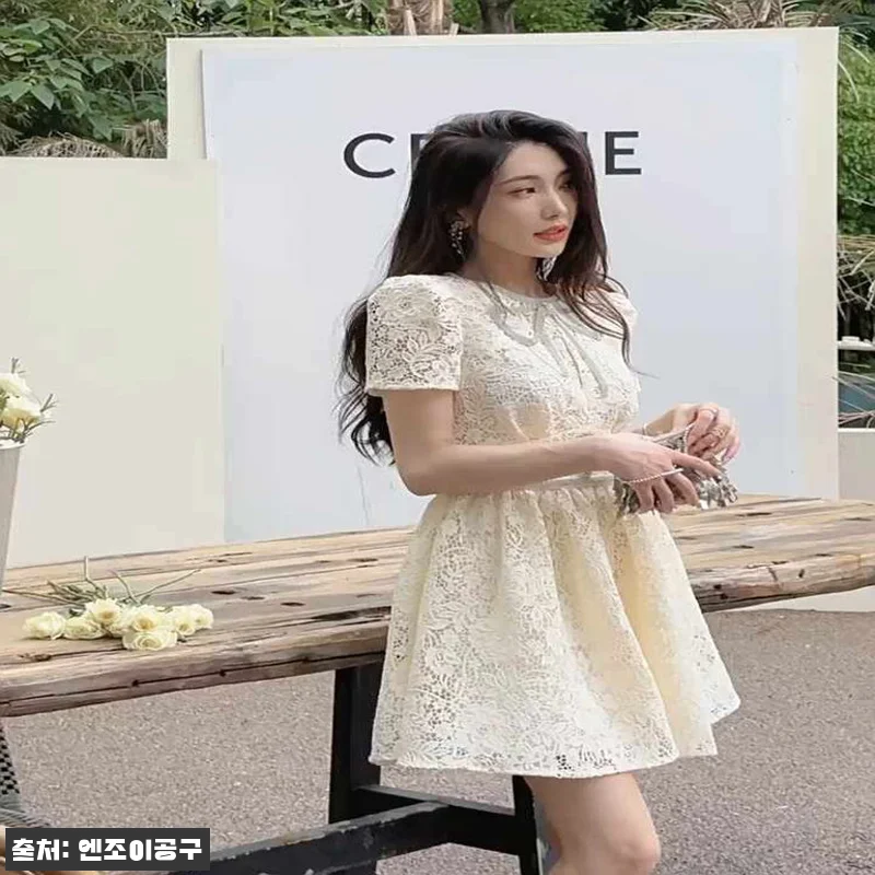 마이데몬 도도희 레이스 원피스, 하객룩 후보로 보기 전 꼭 체크한 구매 정보 14 마이데몬 도도희 레이스 원피스, 하객 관련 이미지 6