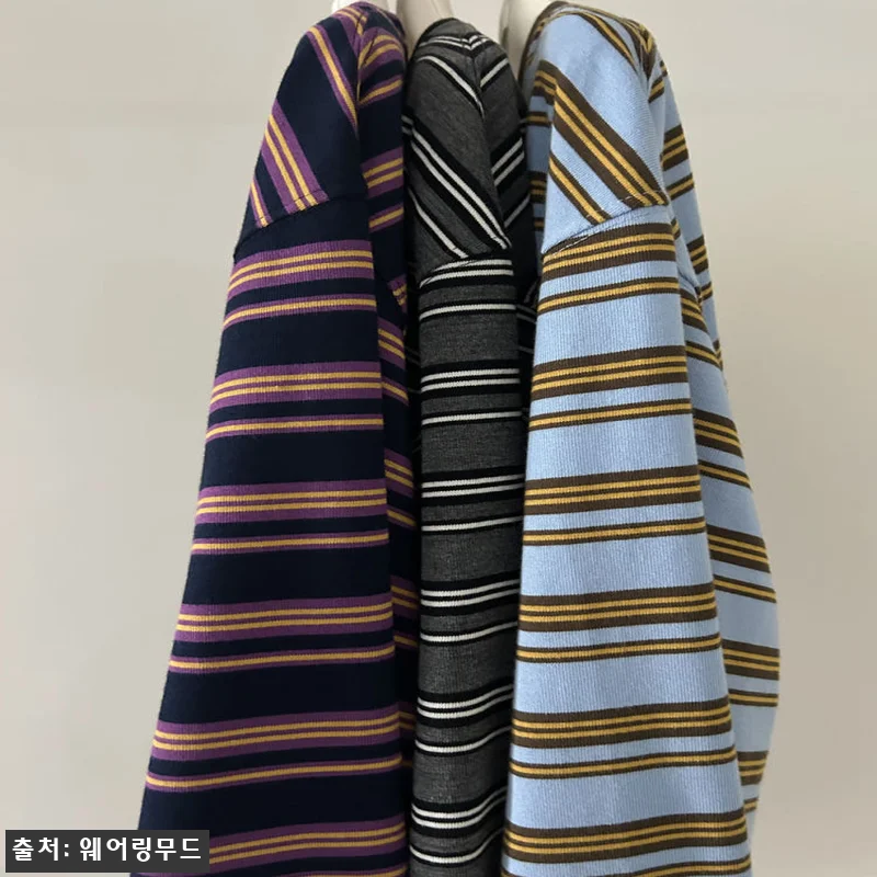 어토프 페리 스트라이프 티셔츠 줄지 긴팔티, 차콜 옵션 남았을 때 체크할 구매 포인트 17 어토프 페리 스트라이프 티셔츠 줄지 관련 이미지 6