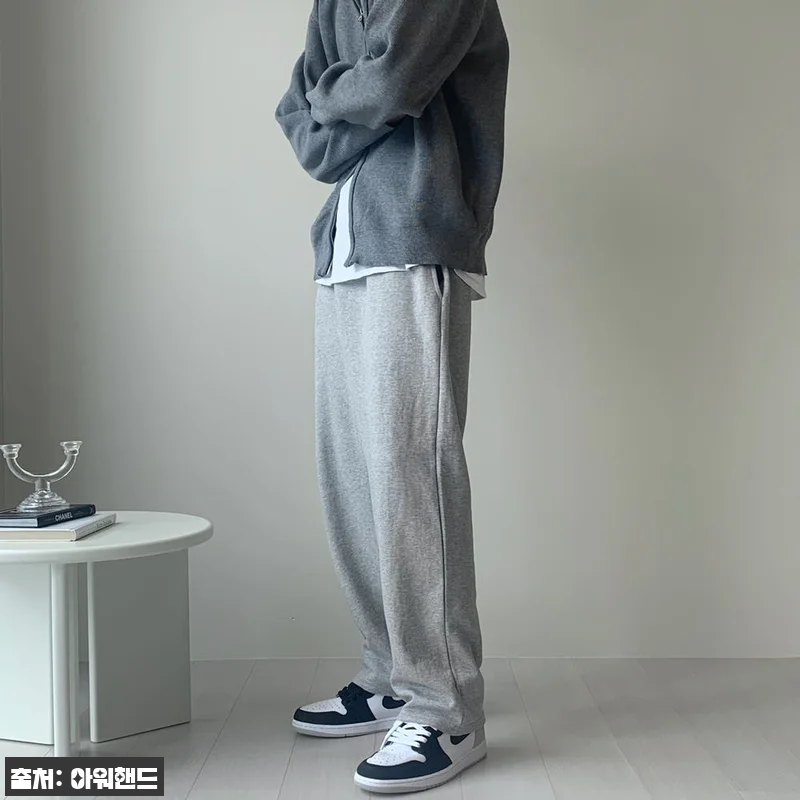 스웨트팬츠 남자와이드트레이닝팬츠 통큰바지, 편한 일주일룩 찾을 때 눈여겨볼 할인템 17 스웨트팬츠 남자와이드트레이닝팬츠 통큰 관련 이미지 6