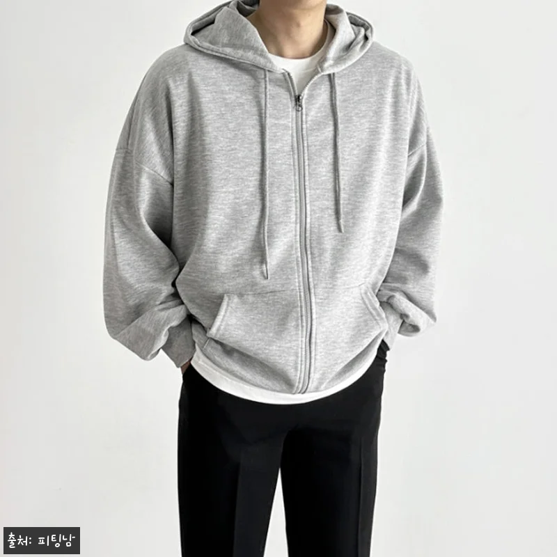남자 브래치 봄 가을 투웨이 무지 후 관련 이미지 6
