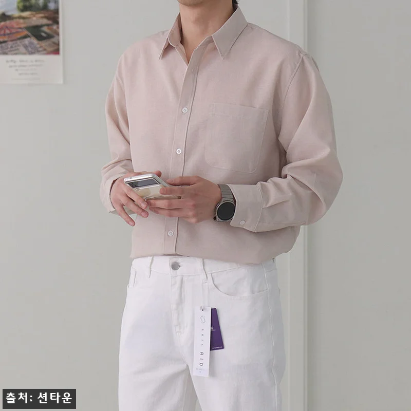 남자셔츠 구김없는 링클프리 남자린넨셔 관련 이미지 6