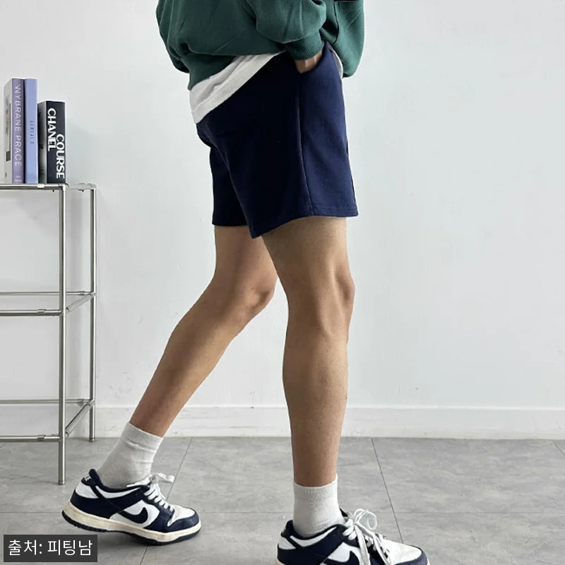 남자 윌트 여름 핀턱 이중지합포 무지 관련 이미지 6